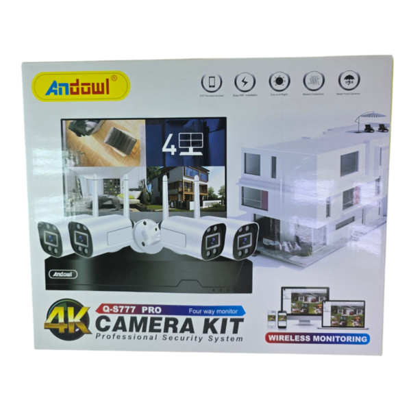 Andowl Complete CCTV System with 4 Cameras Q-S777 PRO – Image 3