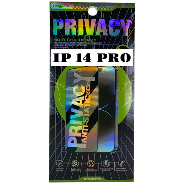 PRIVACY SCREEN PROTECTORS FOR I PHONE – 14 PRO