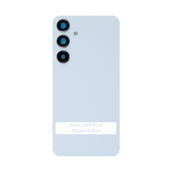 SAMSUNG S24 PLUS -S926B- Battery Cover Extra Glass OEM –SAPPHIRE BLUE – Image 3