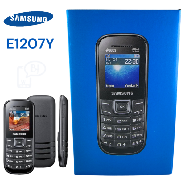 SAMSUNG E1207Y DUOS - Dual SIM - Black