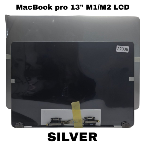 MACBOOK PRO M1-M2  13"-2020-2022- A2338-Complete LCD – Silver