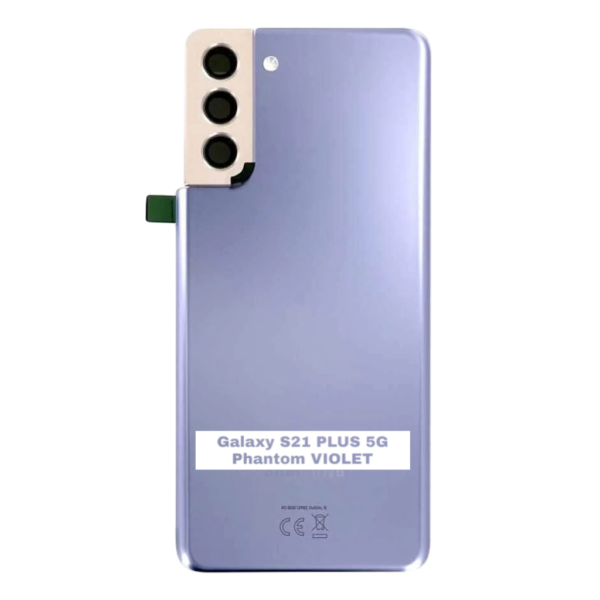 SAMSUNG S21 PLUS 5G -G996B- Battery Cover Extra Glass OEM- Phantom Violet – Image 3