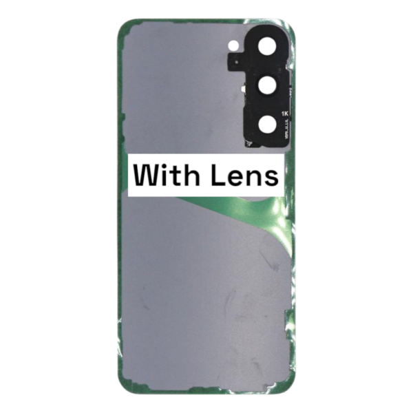 SAMSUNG S23 PLUS -S916B- Battery Cover Extra Glass OEM- Lavender – Image 2