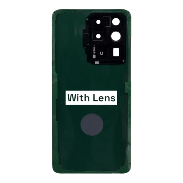 SAMSUNG S20 ULYTRA 4G/5G - G988F / G988B- Battery Cover Extra Glass OEM - Cosmic Black – Image 2