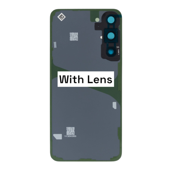 SAMSUNG S23 PLUS -S916B- Battery Cover Extra Glass OEM- Green – Image 2