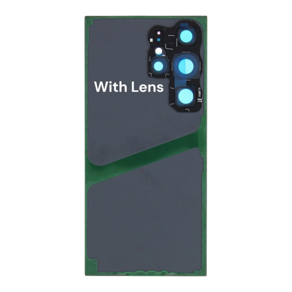 SAMSUNG S24 ULTRA -S928B- Battery Cover Extra Glass OEM– Titanium Blue – Image 2