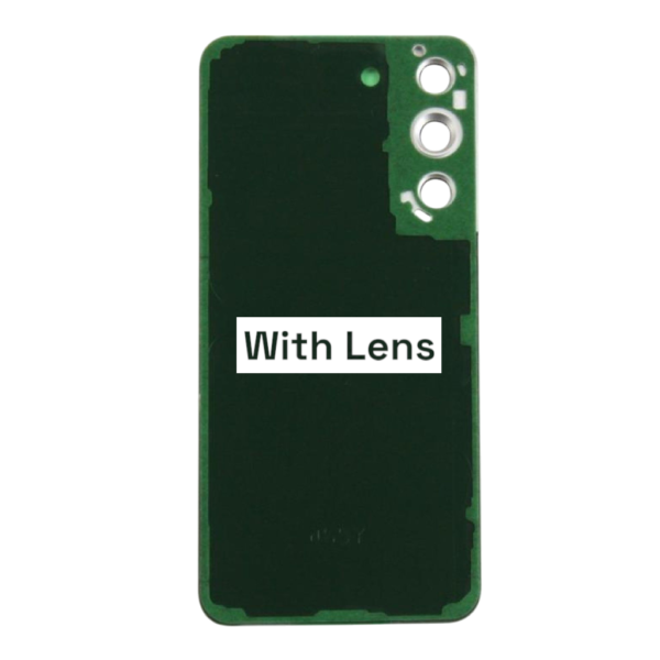 SAMSUNG S22 5G -S901B- Battery Cover Extra Glass OEM- Cream – Image 2