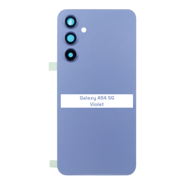 SAMSUNG Galaxy A54 5G – A546B – Battery Cover Extra Glass OEM – Violet – Image 3