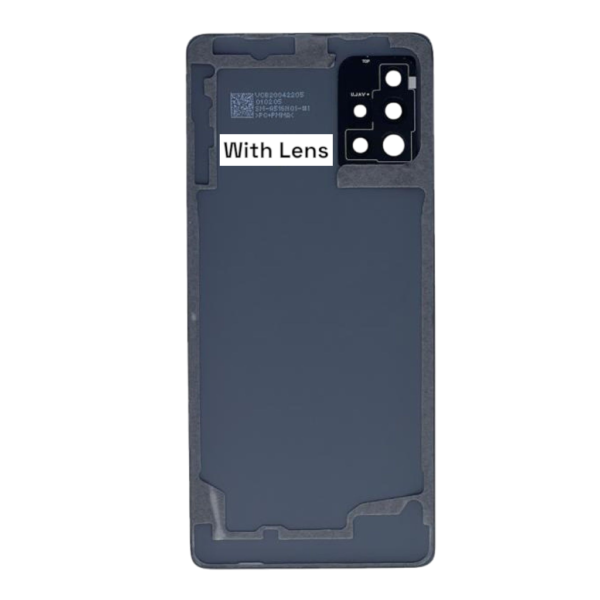 Samsung Galaxy A51 5G -A516B – Battery Cover Extra Glass OEM –Prism White – Image 2