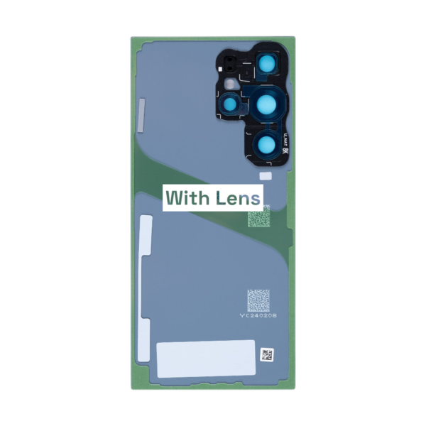 SAMSUNG S24 ULTRA -S928B- Battery Cover Extra Glass OEM– Titanium Green – Image 2