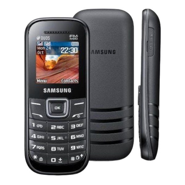 SAMSUNG E1207Y DUOS - Dual SIM - Black – Image 2