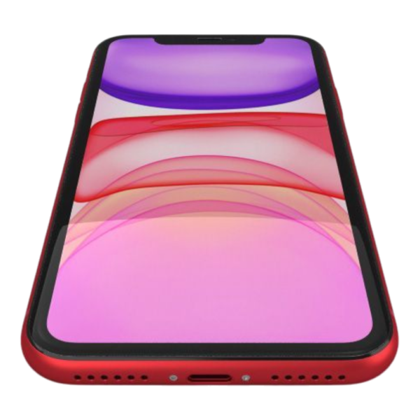 Refurbished IPHONE 11 - (128GB, AAA+ grade) 100%Battery Capacity- Red – Image 4