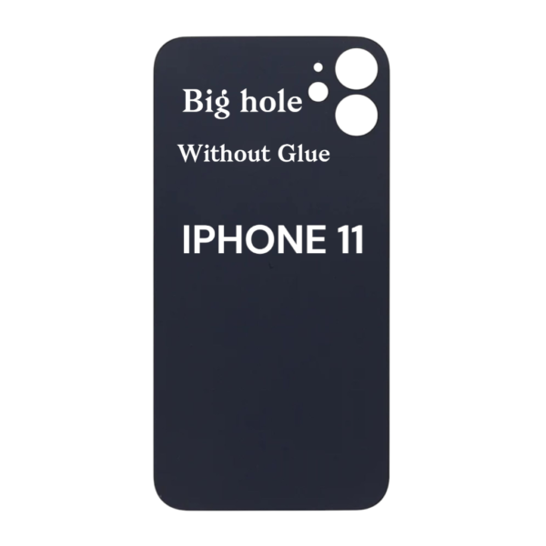 I PHONE 11 – Battery Cover Extra Glass – Green – Image 2