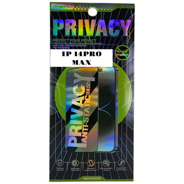 PRIVACY SCREEN PROTECTORS FOR I PHONE – 14 PRO MAX