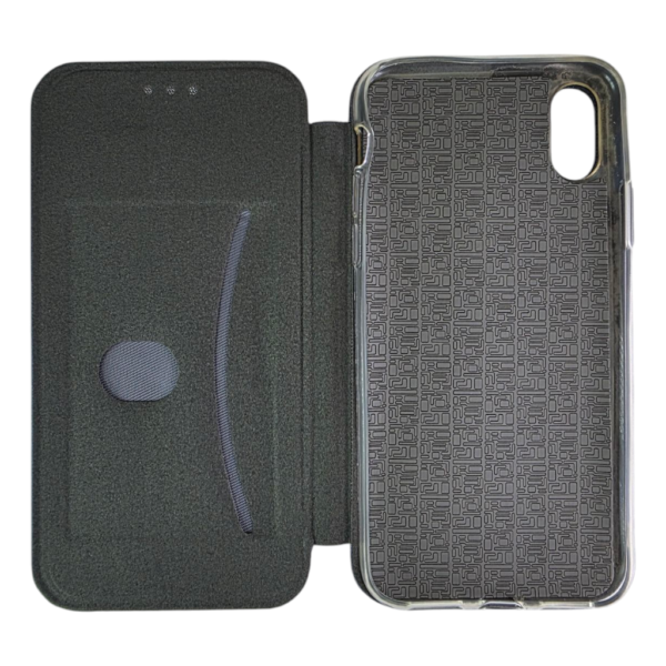 Book Case For IPHONE X - BLUE – Image 3