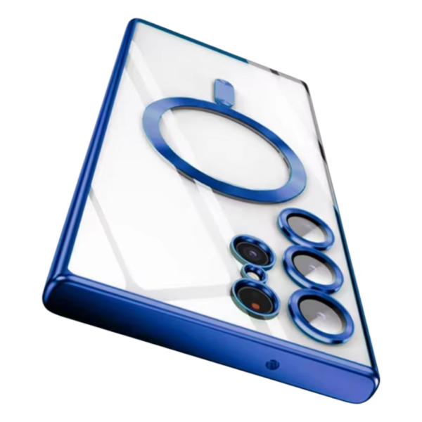 MAGNETIC CASE FOR SAMSUNG GALAXY S24 ULTRA-S928B- MAGSAFE CASE-Blue – Image 2