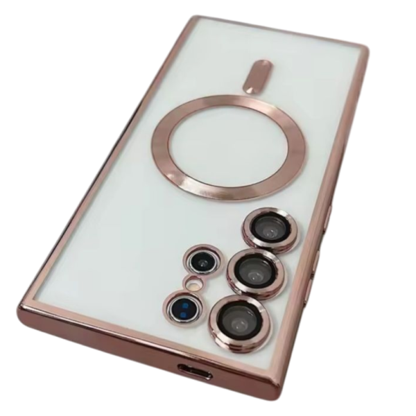 MAGNETIC CASE FOR SAMSUNG GALAXY S24 ULTRA-S928B- MAGSAFE CASE-PINK – Image 2