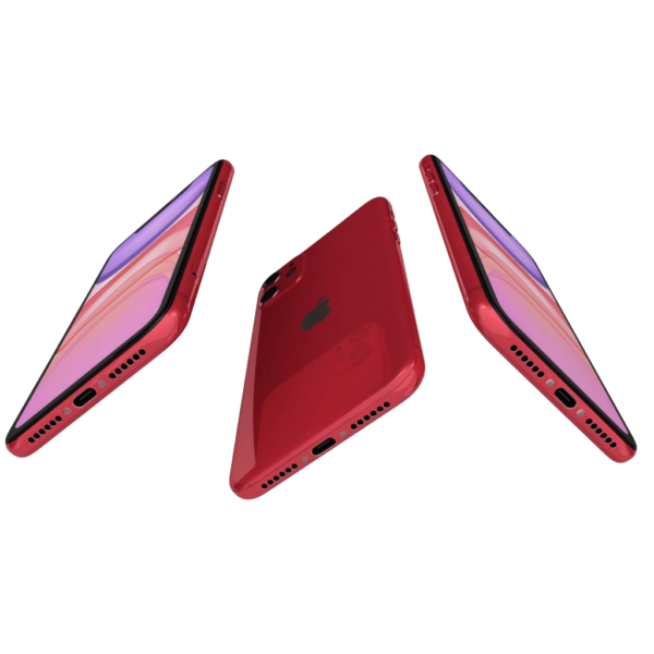 Refurbished IPHONE 11 - (128GB, AAA+ grade) 100%Battery Capacity- Red – Image 2