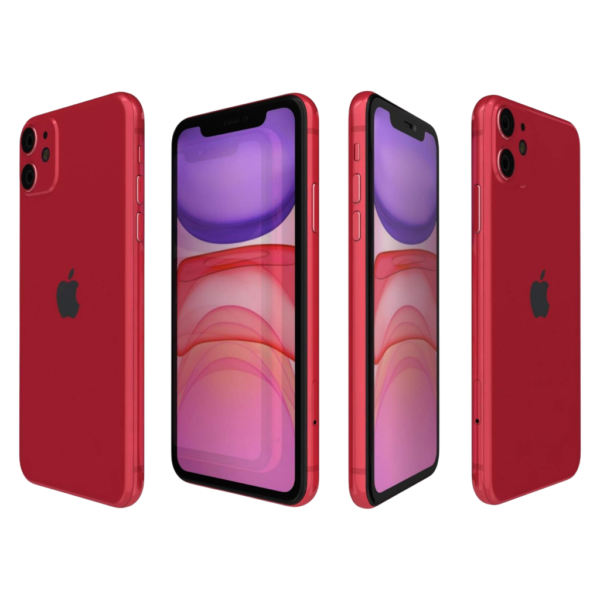 Refurbished IPHONE 11 - (128GB, AAA+ grade) 100%Battery Capacity- Red – Image 6
