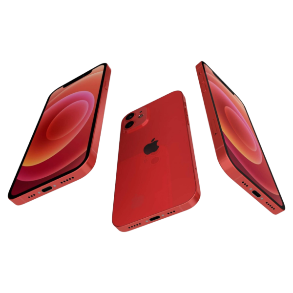 Refurbished IPHONE 12 – (128GB, AAA+ grade) 100%Battery Capacity-Red – Image 3