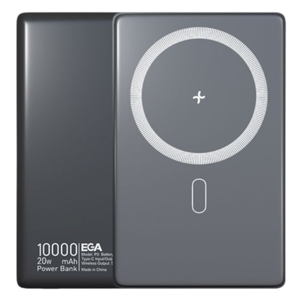 EGA P3-MagSafe Wireless Charging Power Bank - 10000mAh – Image 3