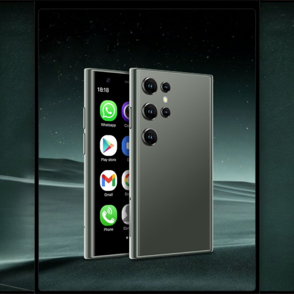 Mini smartphone SOYES S23 Pro 3,0 pouces, verre 3D ultra fin, Wi-Fi, double SIM, double caméra, carte 3G, téléphone de poche-VERTE – Image 3