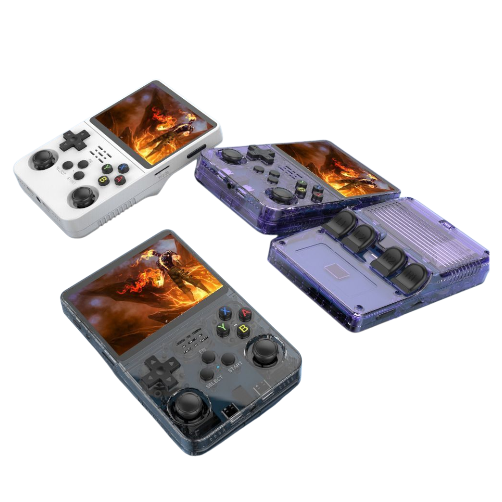 GAME MASTER R36S - RK3326-RAM:EMMC1GB+8GB ROM 64GB-BATTERY:3500MAH-LINUX – Image 4