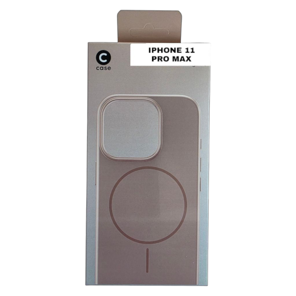 HARD PC MAGSAFE CASE ANTI DROP – FOR IPHONE 11 MAX – Brown – Image 4