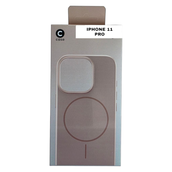 HARD PC MAGSAFE CASE ANTI DROP – FOR IPHONE 11 PRO – Brown – Image 4
