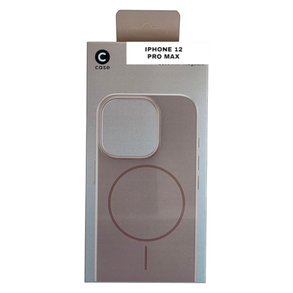 HARD PC MAGSAFE CASE ANTI DROP – FOR IPHONE 12/12 PRO - Brown – Image 4