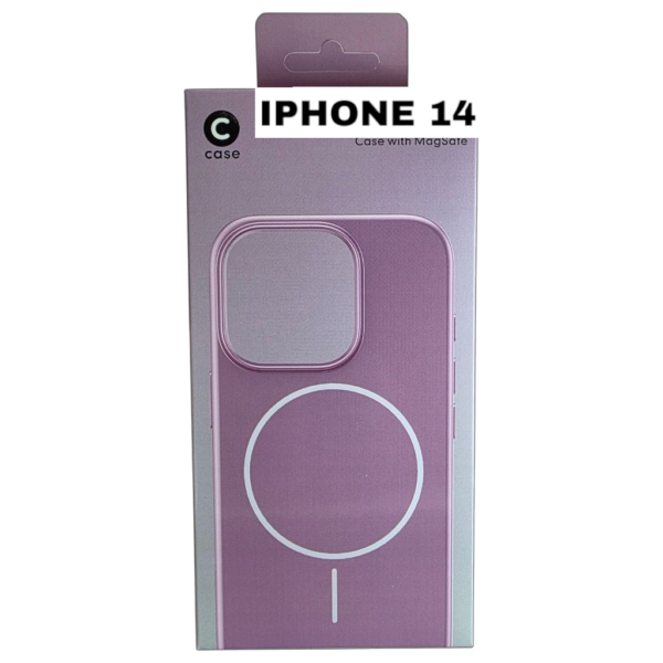 HARD PC MAGSAFE CASE ANTI DROP – FOR IPHONE 14 – Purple – Image 3