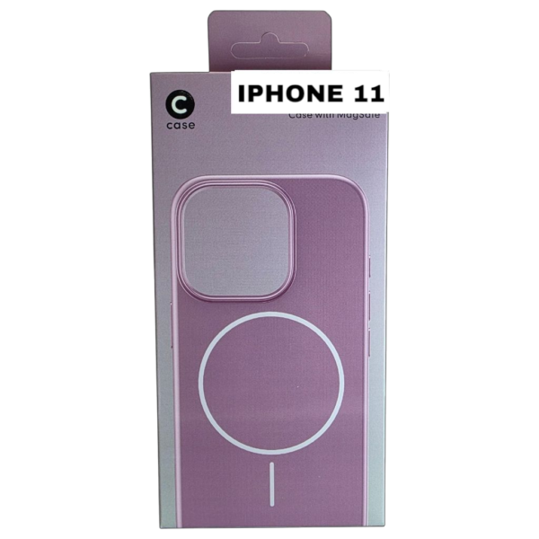HARD PC MAGSAFE CASE ANTI DROP – FOR IPHONE 11 – Purple – Image 3
