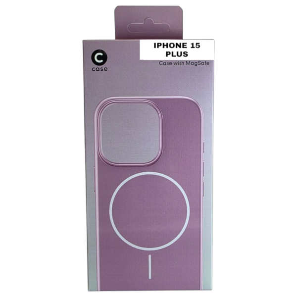 HARD PC MAGSAFE CASE ANTI DROP – FOR IPHONE 15 PLUS – Purple – Image 3