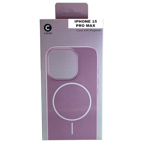HARD PC MAGSAFE CASE ANTI DROP – FOR IPHONE 15 PRO MAX – Purple – Image 3
