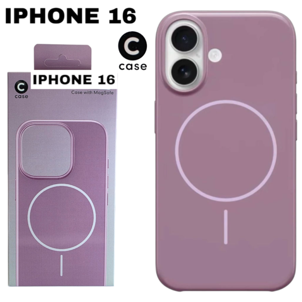 HARD PC MAGSAFE CASE ANTI DROP – FOR IPHONE 16 - Purole
