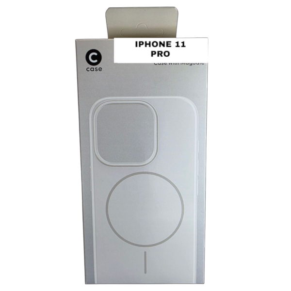 HARD PC MAGSAFE CASE ANTI DROP – FOR IPHONE 11 PRO - White – Image 4