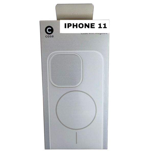 HARD PC MAGSAFE CASE ANTI DROP – FOR IPHONE 11 - White – Image 4