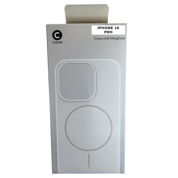 HARD PC MAGSAFE CASE ANTI DROP – FOR IPHONE 16 PRO - White – Image 3