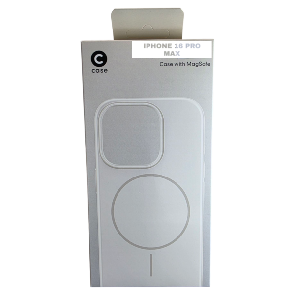 HARD PC MAGSAFE CASE ANTI DROP – FOR IPHONE 16 PRO MAX – White – Image 3