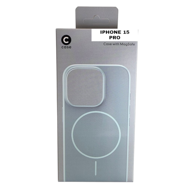 HARD PC MAGSAFE CASE ANTI DROP – FOR IPHONE 15 PRO – Blue – Image 3