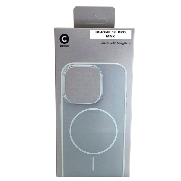 HARD PC MAGSAFE CASE ANTI DROP – FOR IPHONE 16 PRO  – Blue – Image 3