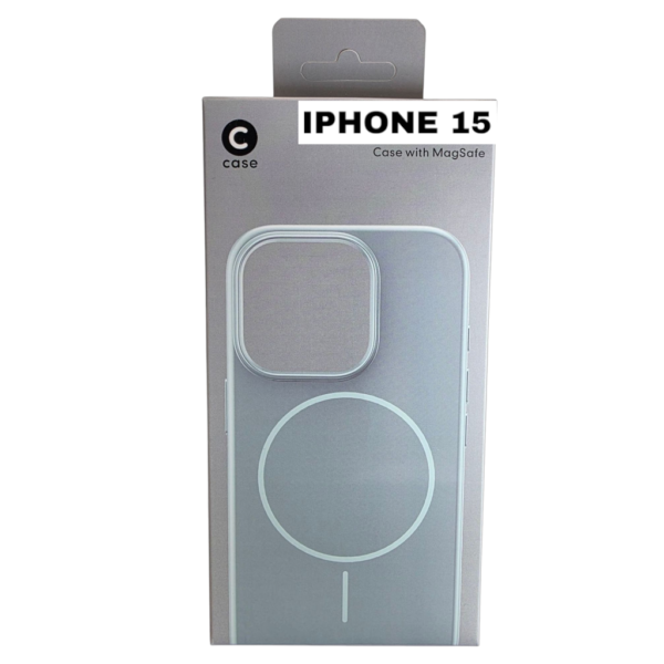 HARD PC MAGSAFE CASE ANTI DROP – FOR IPHONE 15 - Blue – Image 3