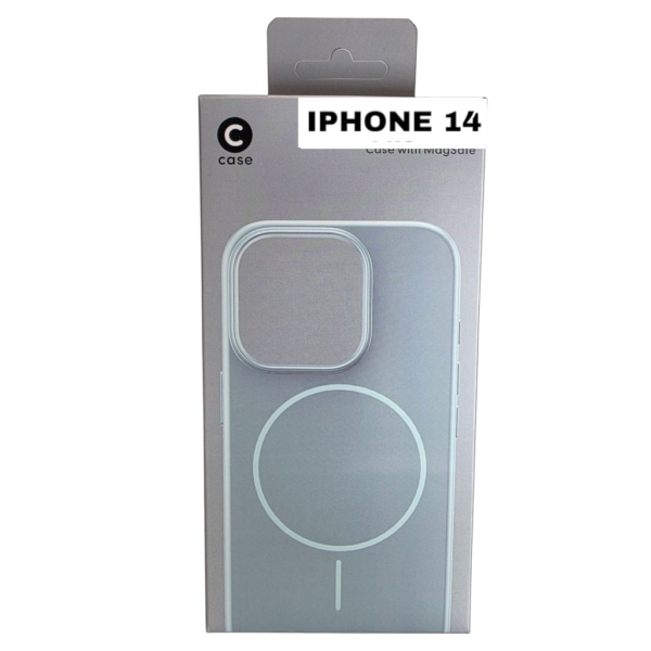 HARD PC MAGSAFE CASE ANTI DROP – FOR IPHONE 14 – Blue – Image 4