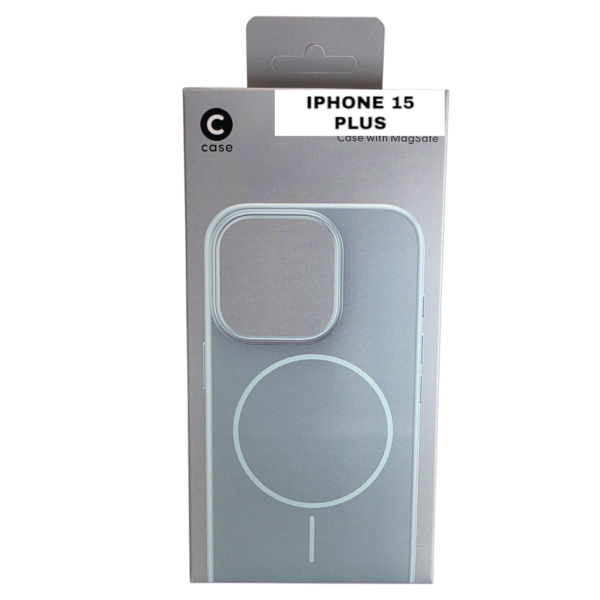 HARD PC MAGSAFE CASE ANTI DROP – FOR IPHONE 15 PLUS – Blue – Image 3