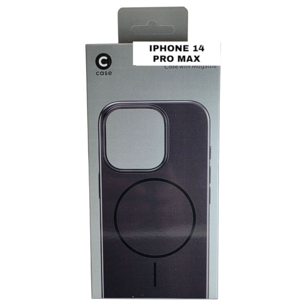 HARD PC MAGSAFE CASE ANTI DROP – FOR IPHONE 14 PRO MAX – Black – Image 3