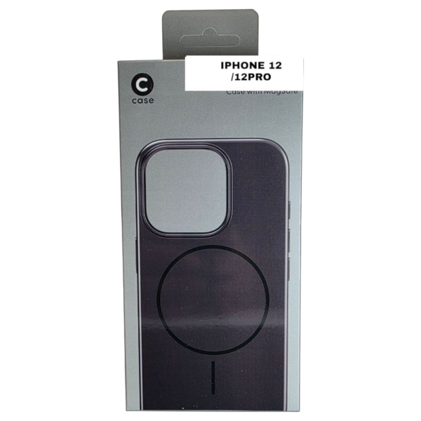 HARD PC MAGSAFE CASE ANTI DROP – FOR IPHONE 12/12 PRO - Black – Image 4