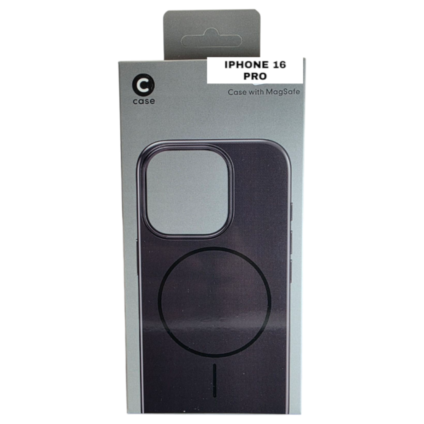 HARD PC MAGSAFE CASE ANTI DROP – FOR IPHONE 16 PRO  – Black – Image 3