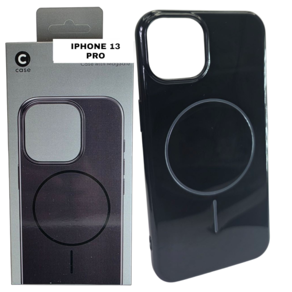 HARD PC MAGSAFE CASE ANTI DROP – FOR IPHONE 13 PRO - Black