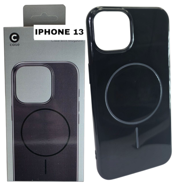HARD PC MAGSAFE CASE ANTI DROP – FOR IPHONE 13 - Black
