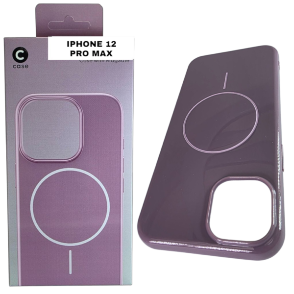 HARD PC MAGSAFE CASE ANTI DROP – FOR IPHONE 12 PRO MAX - Purple